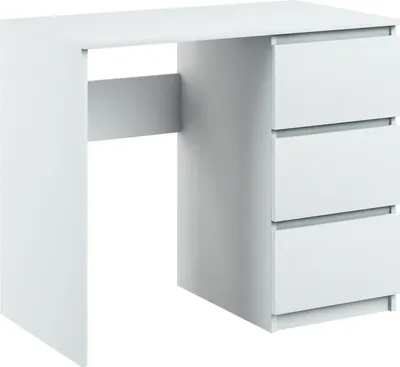 Produktbild von Schreibtisch Bürotisch Computertisch Laptoptisch Büromöbel Bella b1 weiss mat
