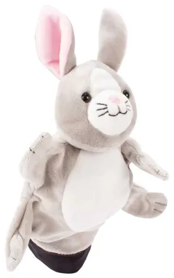 Produktbild von Handpuppe Kaninchen 20 cm waschbar Puppentheater Spielzeug ab 4 Jahren