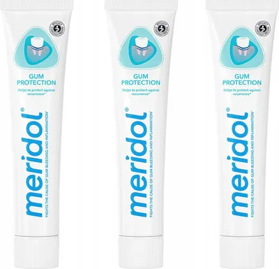 Immagine prodotto di Meridol | Dentifricio - Dentifricio per la cura delle gengive - 75 ml - Antibatterico - Delicato - Igiene orale