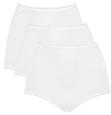 Produktbild von Sloggi Maxi-Slip Baumwolle weiß 3er Pack Gr. 52