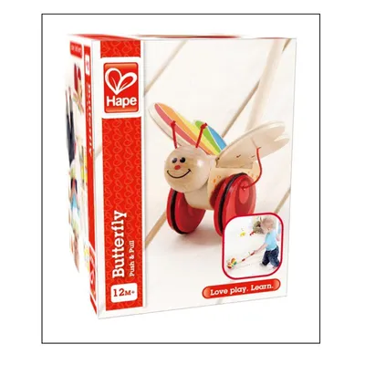 Image de Hape Push & Pull papillon, E0340