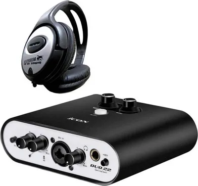 Produktbild von iCON Duo22 Dyna USB-Audio-Interface mit Kopfhörer