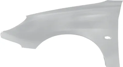 Produktbild von BLU Kotflügel Passend für Peugeot 206 EZR Links Grau Gris Aluminium Met. | 1998-2009 | Vorderseite Vorne | Lackiert | Einbaufertig