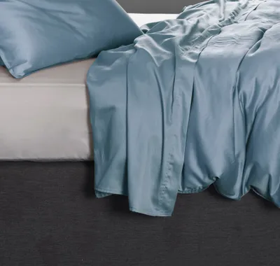 Produktbild von Satinado Laken 160x290 Riviera Blue