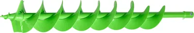 Obrázek produktu pro SucceBuy půdní šnek pro vrtací stroj, Ø 100x790 mm zahradní šnek, vhodný pro vrtací stroje s vnitřním průměrem 20 mm, kůlový šnek, půdní šnek, nářadí pro sázení a vrtání