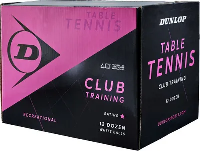 Image de Balles de ping-pong Dunlop 40+ Club Training 144 Balls