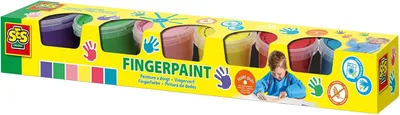 Immagine prodotto di Colori a dita, 6 colori