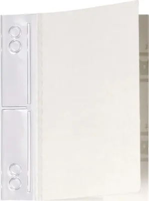 Image de DURABLE Attaches autocollantes FILEFIX® MAXI A4 sachet de 50, 50 pc, Transparent, 807019