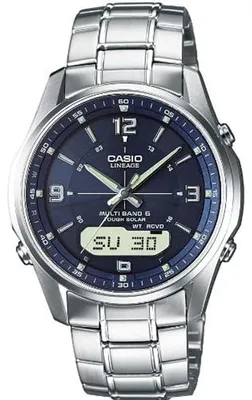 Image de Casio LCW-M100DSE-2AER Montre solaire radiopilotée pour homme