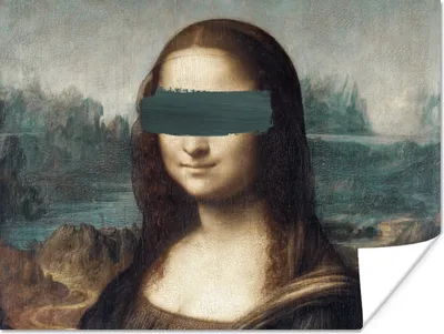 Produktbild von MuchoWow® Poster Mona Lisa - Leonardo da Vinci - Gemälde 120x90 cm - Wandbild