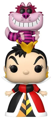 Immagine prodotto di Funko Pop! Disney: Alice nel Paese delle Meraviglie - Regina di Cuori con il Gatto del Cheshire, numero 1771
