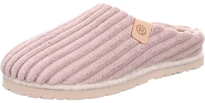 Produktbild von Rohde Damen Cord-Hausschuh mit Wechselfußbett aus Leder D.Meran 6818, Größe:40 EU, Farbe:Pink