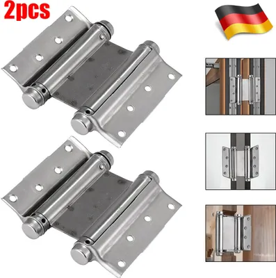 Produktbild von 2XPendeltürscharnier Pendeltürband Edelstahl Schwingtüre Türscharnier Scharnier