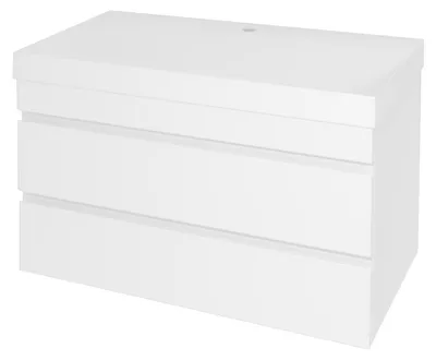 Productafbeelding van Kolpa NAOMI badkamermeubel met wastafel, model OUN 80 WH