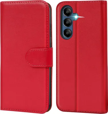 Produktbild von Puzdro typu kniha pre Samsung Galaxy A15 4G/5G Case Flip Cover Ochranný kryt mobilného telefónu
