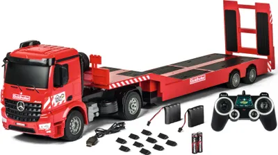 Immagine prodotto di Carson 1:20 MB Arocs Goldhofer 2.4G 100% RTR, motore e suono di guida, veicolo da trasporto telecomandato, 500907307