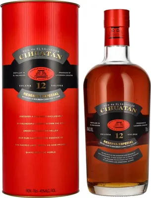 Image de Cihuatán 12 Solera Reserva Especial Rum 40% Vol. 0,7l en boîte cadeau