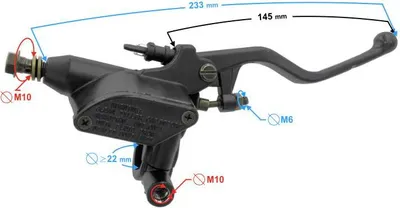 Produktbild von Handbremshebel mit Pumpe Hyper 125