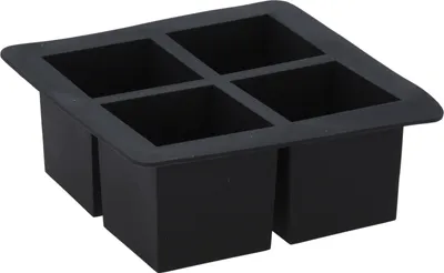 Produktbild von Eiswürfelbereiter 16x16x6cm grau
