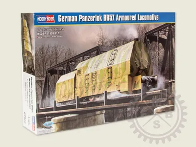 Produktbild von Hobbyboss 82922 - 1/72 German Panzerlok Br57 Armoured Locomotive - Neu