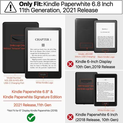 Schutzhülle Kindle Paperwhite 2021 6,8 Zoll - Pastell Marokkanisches Design