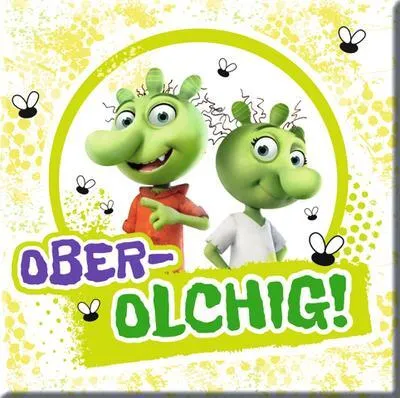 Produktbild von Die Olchis. Magnet "Ober-olchig"