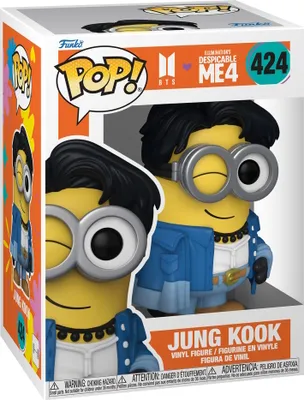 Produktbild von Minions x Bts Despicable Me 4 - Jung Kook 424 - Funko Pop! Vinyl Figur
