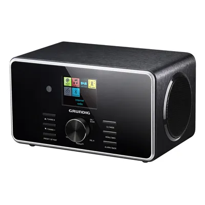 Obrázek produktu pro Grundig DTR 5000 2.0 BT DAB+, Osobní, Digitální, AM, DAB, DAB+, FM, 14 W, 6,1 cm (2.4"), Černá