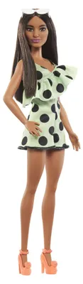 Image de Barbie Fashionistas Pop  - Lime Groen Polka Dots