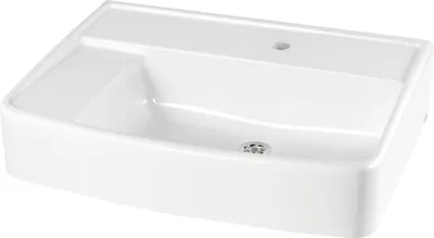 Productafbeelding van KWC AR klaslokaalwasbak, SIRIUS, MIRANIT, 600x150x450 mm, zonder afvoergat