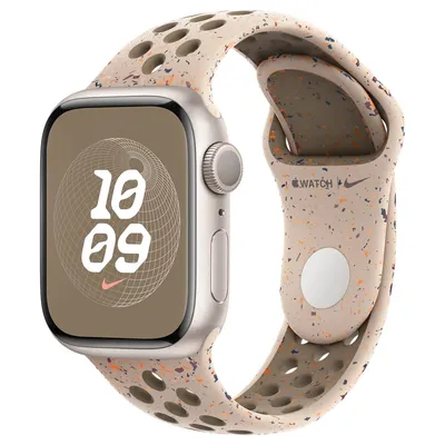 Produktbild von Apple Watch SE - 40 mm, Watch SE 2023 - 40 mm, Watch SE 2022 - 40 mm, Watch 9 - 41 mm, Watch 8 - 41 mm, Watch 7 - 41 mm, Watch 6 - 40 mm, Watch 5 - 40 mm, Watch 4 - 40 mm, Watch 41 mm, Watch 40 mm, Watch 3 - 38 mm, Watch 38 mm, Watch 2 - 38 mm, Watch 1 - 38 mm, Watch 10 - 42 mm Band: Nike Sport Band