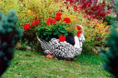 Image de Bacs à fleurs Plantation Bacs de décoration Figure Pots de fleurs Jardin Vases 296