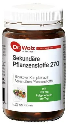 Produktbild von Sekundäre Pflanzenstoffe 270 Kapseln 120 St