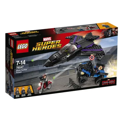 Produktbild von LEGO® Marvel SH. Jagd auf Black Panther (76047) Lego Spielwaren GmbH