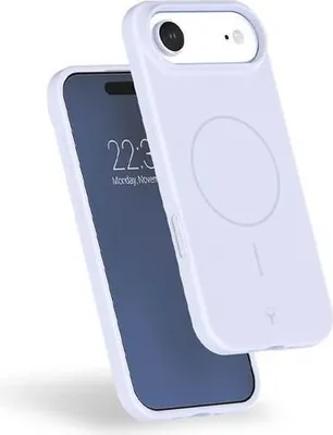 Produktbild von Handyhülle, MagSafe, Silikon, Verstärkt, Himmelblau, für iPhone