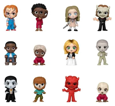Obrázek produktu pro Sada figurek "Mystery Mini" s motivy filmů z žánru hororu