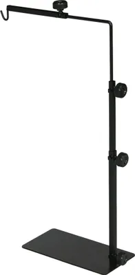 Produktbild von Wärmelampenständer für Terrarrien, höhenverstellbar, 40x15x95cm, Schwarz