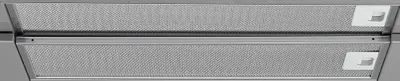 Produktbild von Bauknecht DBAH 64 LM X Flachschirmhaube, Abluft/Umluft, max. 448 m³/h, 59,8 cm Breite, Metall-Filter, 3 Gebläsestufen, 62 dB