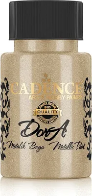 Produktbild von Cadence - Metallic Acrylfarbe - Dora - 50ml Antikes Gold