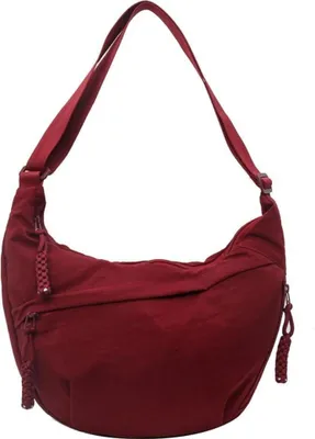 Immagine prodotto di Borsa a tracolla in nylon da donna Half Moon