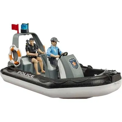 Obrázek produktu pro Policejní motorový člun s figurkou policisty