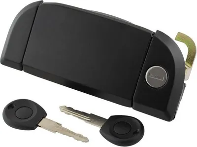Image de Poignée de porte GAUCHE AVANT Poignée de porte extérieure 2x clés pour VW T4 1990-2003