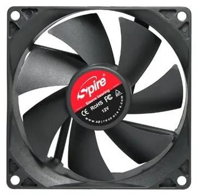 Obrázek produktu pro Spire Orion 90 x 25mm, Ventilátor, 9,2 cm, 2000 ot/min, Černá