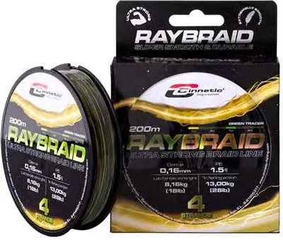 Produktbild von Cinnetic Raybraid 4 270 M Geflochtene Schnur Golden 0.250 mm Golden 0.250 mm