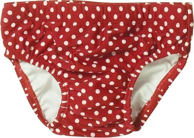 Produktbild von PLAYSHOES 461040_62/68, Bademode Unterteile, Baby (0 - 2 Jahre), Rot, Weiß, Muster, Weiblich, Elasthan, Polyamid
