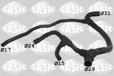 Produktbild von SASIC Kühlerschlauch Wasserschlauch für RENAULT CLIO II (BB0/1/2, CB0/1/2) 3404003