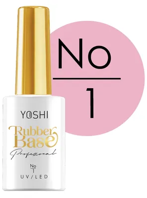 Obrázek produktu pro Yoshi Rubber Base UV Hybrid č. 1 10 ml / 8943