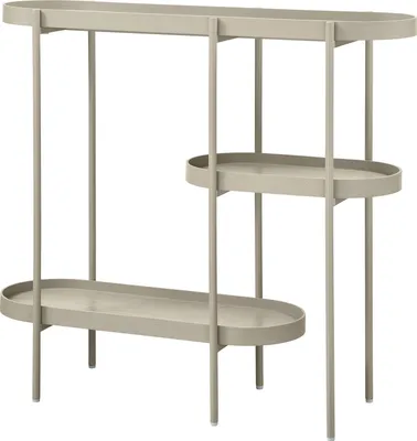 Immagine prodotto di Tavolino Noan in legno/metallo, beige antico