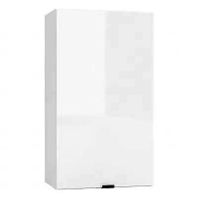 Productafbeelding van Alice W40 P/L keukenn-Wandkast met deur, 40 x 72 x 28,8 cm, wit hoogglans/wit