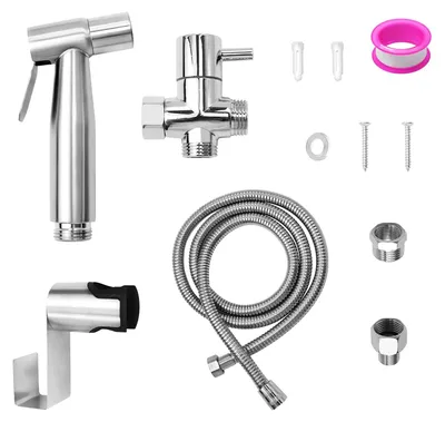 Obrázek produktu pro Přenosná sada pro bidet s hlavicí sprchy z nerezové oceli